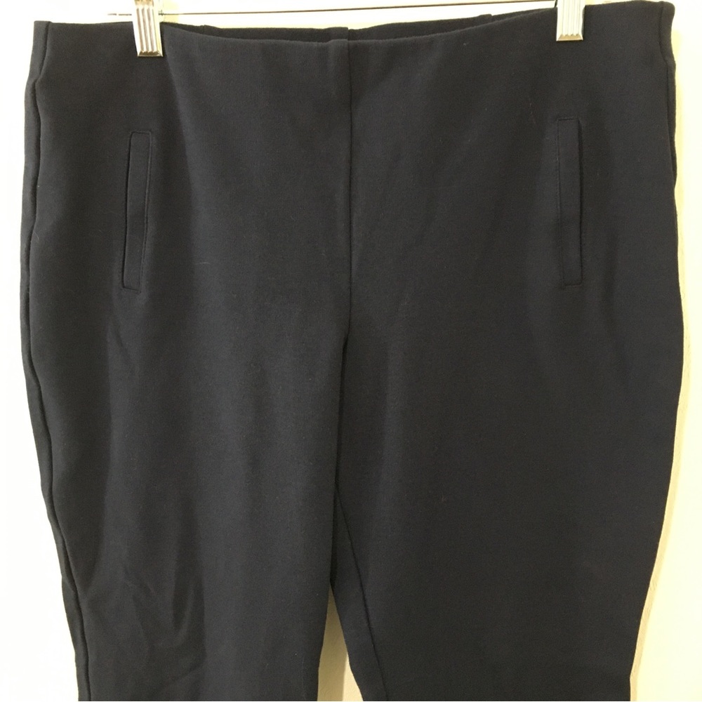 Navy Chico’s So Slimming Juliet Ankle Pants Chico’s size 1.5 regular size 10 - Picture 3 of 6